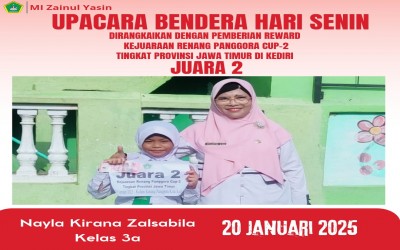 PEMBERIAN REWARD KEJUARAAN RENANG PANGGORA CUP 2 DI KEDIRI